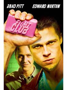  1 件复古电影海报电影搏击俱乐部帆布印刷规则海报复古家庭房间咖啡厅酒吧艺术墙壁装饰美学画无框架 ﻿ - 彩色 - 查看 24