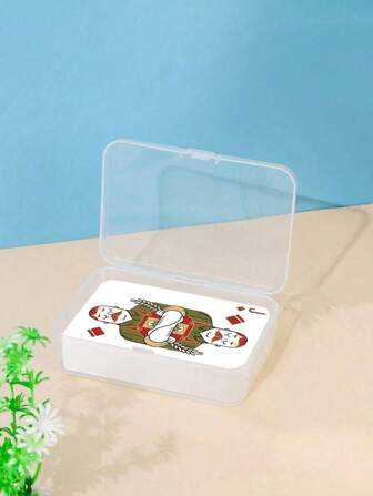 1 Piece Empty Playing Card Box Storage Box Snap Storage Box Christmas,Thanksgiving Gift,Business Card Holder,Card Playing,Bicycle Playing Cards