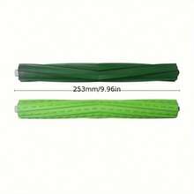 Replacement Parts Roller Brushes Compatible With IRobot S9 (9150) S9+ S9 Plus (9550), Vacuum Cleaner Replacement Accessory, 6 Rubber Brush - Green - View 3