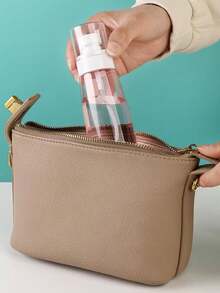 旅行可再填充容器，迷你喷雾瓶，适用于面部喷雾、爽肤水、酒精、细雾化 - 彩色 - 查看 5