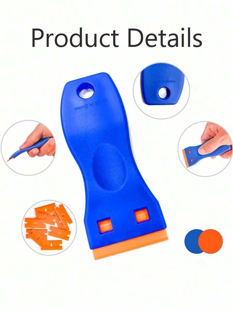 2 peças, espátula removedora de cola, espátula de limpeza