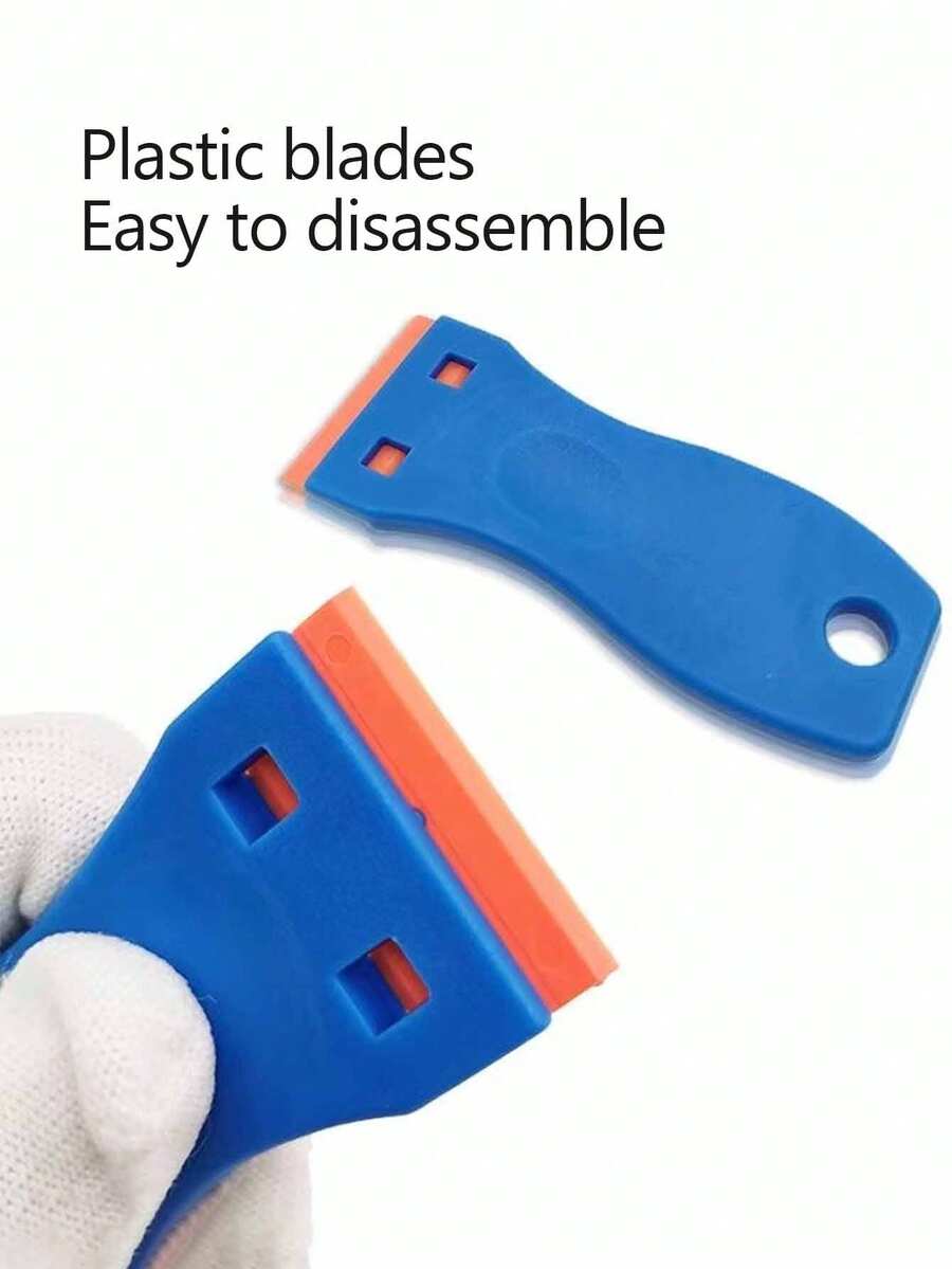2 peças, espátula removedora de cola, espátula de limpeza