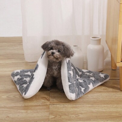 Thicker Plush Pet Mat, Warm Cushion Blanket For Cats & Dogs In Autumn & Winter
