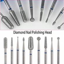 1 đầu đánh bóng móng tay, mũi khoan móng tay, cọ vệ sinh đánh bóng móng tay, dung dịch tẩy móng chân cho gel acrylic, dụng cụ đánh bóng móng tay, dụng cụ làm móng chân nghệ thuật - Nhiều màu - Xem 1