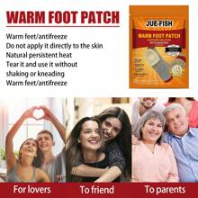 1pack 10pcs Warm Foot Patch Winter Foot Heat Warmers Long Lasting Warming Stickers Portable Cold Proof Body Insole Disposable Self-Heating Pack Christmas Gifts, Hand Warmers, Gifts For Men, Stocking Stuffers, Hand Warmers Rechargeable, Spring Summer Picks, Brides Maid Gifts, Room, Bedroom Decor, Bedroom Decor, Beach, Travel, For Men, For Women, Vacation - Orange - View 4