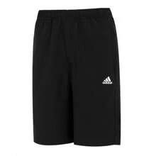Adidas Boyfriend Style Men's Sports Shorts, Comfortable Casual Elastic Waist Woven Shorts For Basketball Training