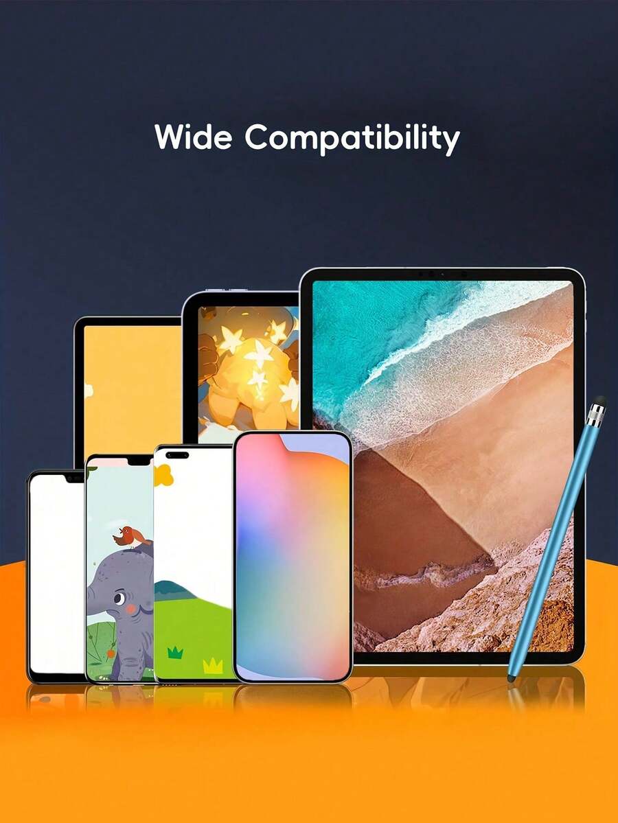 Double Head Capacitor Pen, Touch Pen, Rubber Head Replacement