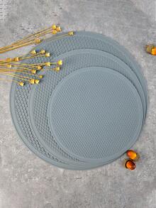 Bộ 3 miếng lót chịu nhiệt, thảm lò vi sóng, thảm trải bàn ăn, đế lót ly chống trượt bằng silicon hình tổ ong - Nhiều màu - Xem 9