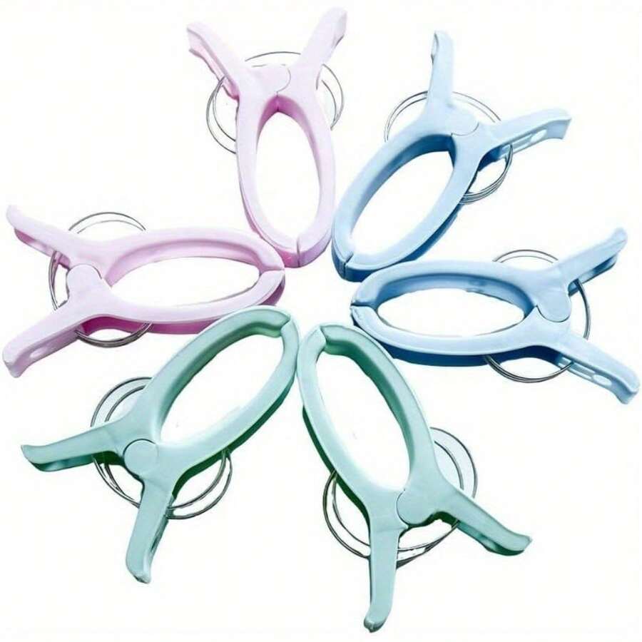 Extra Large Quilting Clamps 6 Plastic Clips For Sewing, Binding, And