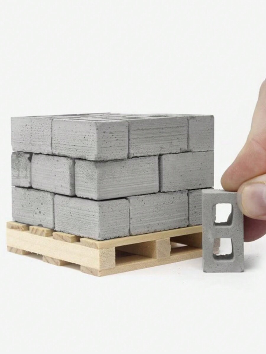 10pcs Brick Model Building Blocks DIY Sandbox Simulation Architecture