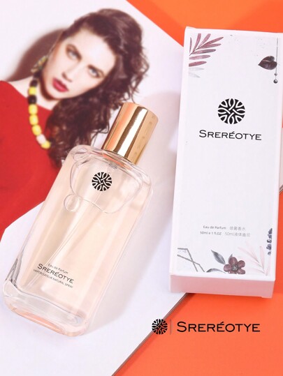 SREREOTYE رذاذ عطر "رومانسي الملاقاة" 50مل هدية موعد ذو رائحة ممتدة، رشاش جسم زهري منعش هدية بعلبة