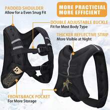 Weighted Vest - 黑色 - 查看 2