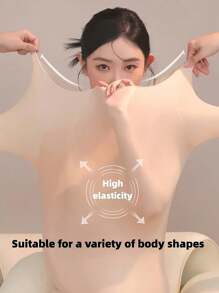 2pcs Seamless Moisturizing Quick Dry Undergarments, Soft & Comfy Long Sleeve Top Fitted Base Layer