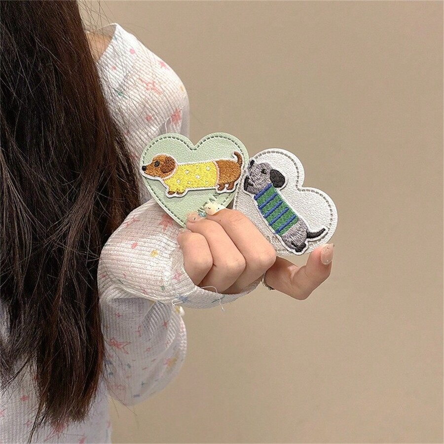 Cartoon Mobile Phone Air Bag Support Back Stick Can Be Retractable Care