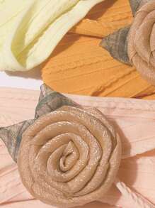 1pc Children Headband, New Fashionable Baby Flower Headband, Soft & Comfortable, Suitable For Infant & Toddler Decorative Accessory