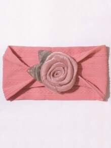 1pc Children Headband, New Fashionable Baby Flower Headband, Soft & Comfortable, Suitable For Infant & Toddler Decorative Accessory