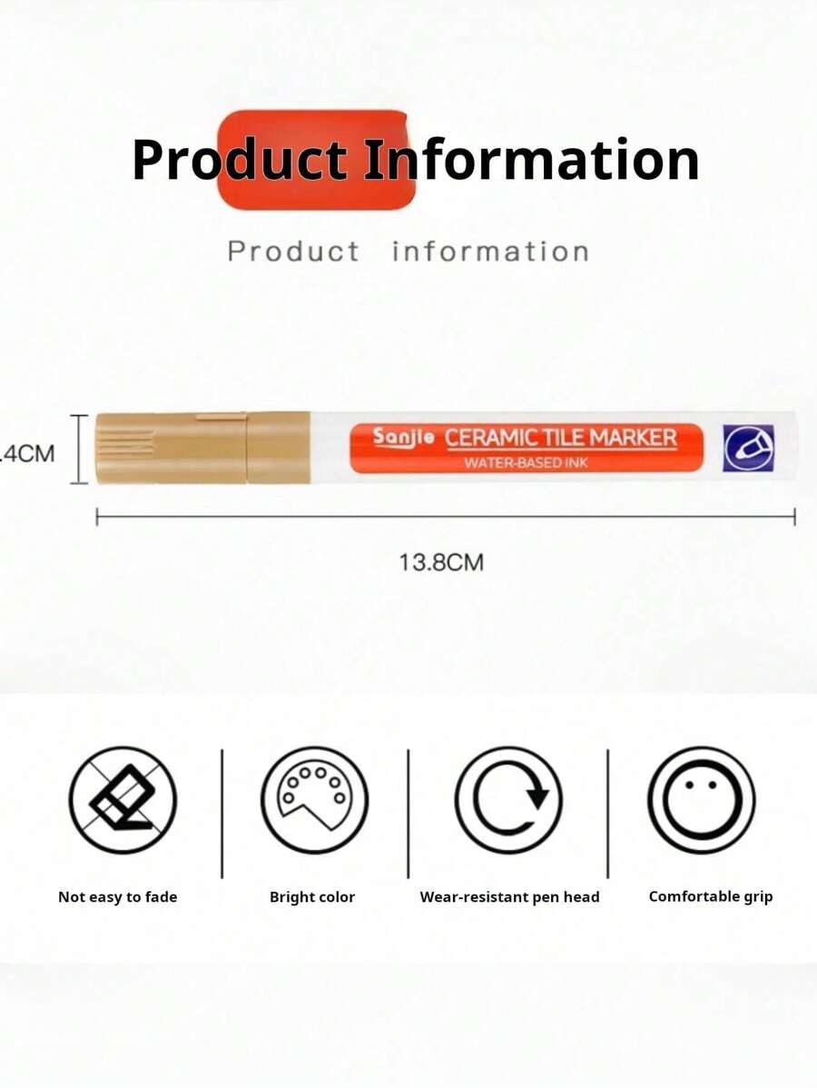 Tile Grout Pens, Wall And Floor Tile Crack Repair Pens, Marker Pens