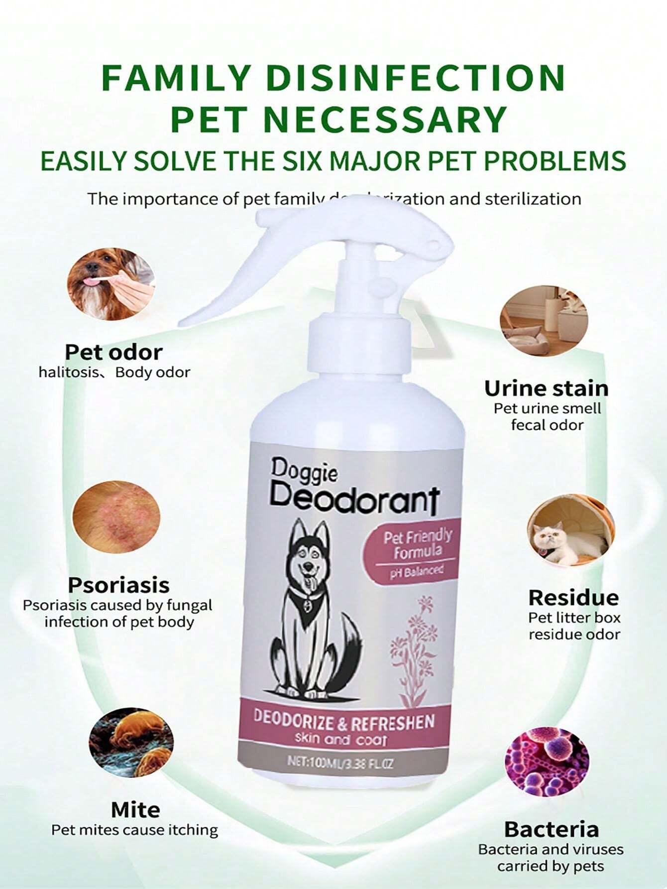 Pet Deodorant Deodorant Spray Cat And Dog Litter Deodorant To Remove