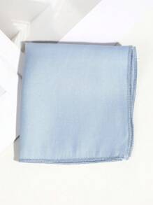 1pc Men's Fashion Casual Versatile Chest Towel, Suit Pocket Square, Handkerchief, Suitable For Business Attire, Party, Meeting