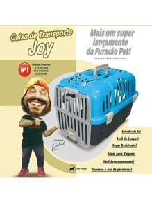 Joy N1 Pets Transport Box For Dogs Cats Rabbits Up To 6kg - 黑色 - 查看 4