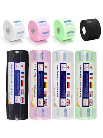 Disposable Haircut Neck Strips, 1 Roll/5 Rolls, Salon Barber Neck Paper Tissue, Adhesive Stretch Tension Bar, Hairdressing Collar Protector For Haircut And Dyeing, Hair Tools, Hair Products And Accessories For Barber Salon Beauty Back To School, Travel Holiday Essentials, Hair Accessories Slick Back Brush, Hair Dryer, Hair, Barber, Edge Brush, Styling Brush,Hair,Travel,Hair Products,Hair Tools,Hair Stuff,Barber,Barber Accessories,Barbershop,Hairdressing Equipment