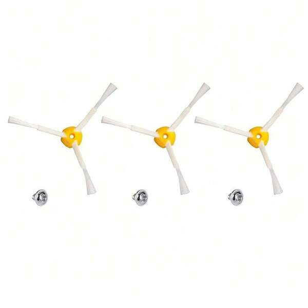 3PCs Replacement Side Brushes Accessories Kit For IRobot Roomba Series 500,600,700 I-Robot Roomba Side Brushes Kit Vacuum Cleaner Roomba Accessories Vacuum Robot Replacement Set