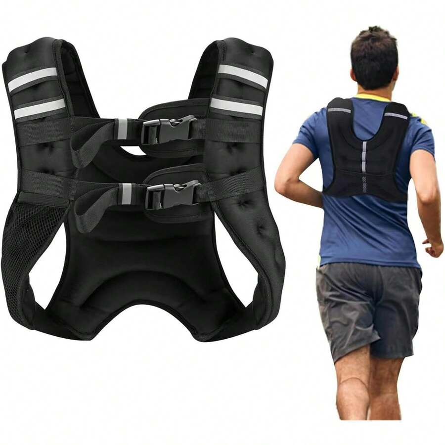 Weighted Vest - 黑色 - 查看 1