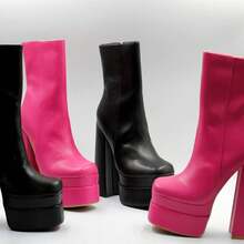 Platform Boot - Black - View 2