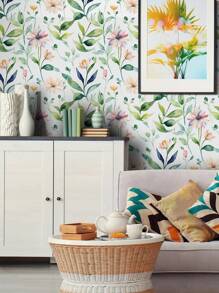 1 Cuộn Giấy dán tường họa tiết cây xanh, hoa, hoa đào, lá lưng rùa được sơn dày phong cách cổ điển, hiện đại và đơn giản, thích hợp trang trí nhà cửa, tủ bếp, bàn, ghế, phông nền phòng, cải tạo nhà cửa, tự làm, chống thấm nước, chống ố, chống rách, không thấm nước, dễ vệ sinh, tự dính, bóc ra và dán giấy dán tường, giấy dán tường, giấy dán tường cải tạo, tấm tường bóc ra, giấy dán tường, giấy dán tường, vật dụng trang trí mùa xuân làm mới ngôi nhà của bạn, miếng dán trang trí Rama - Nhiều màu - Xem 7