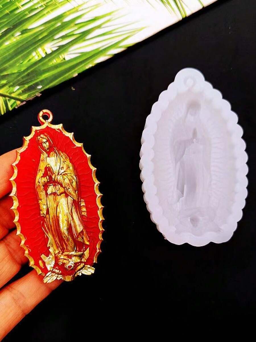 1 件全新 3D 乌龟、青蛙、鹿头、蝴蝶钥匙扣模具 DIY 包包装饰 - 白色 - 查看 1