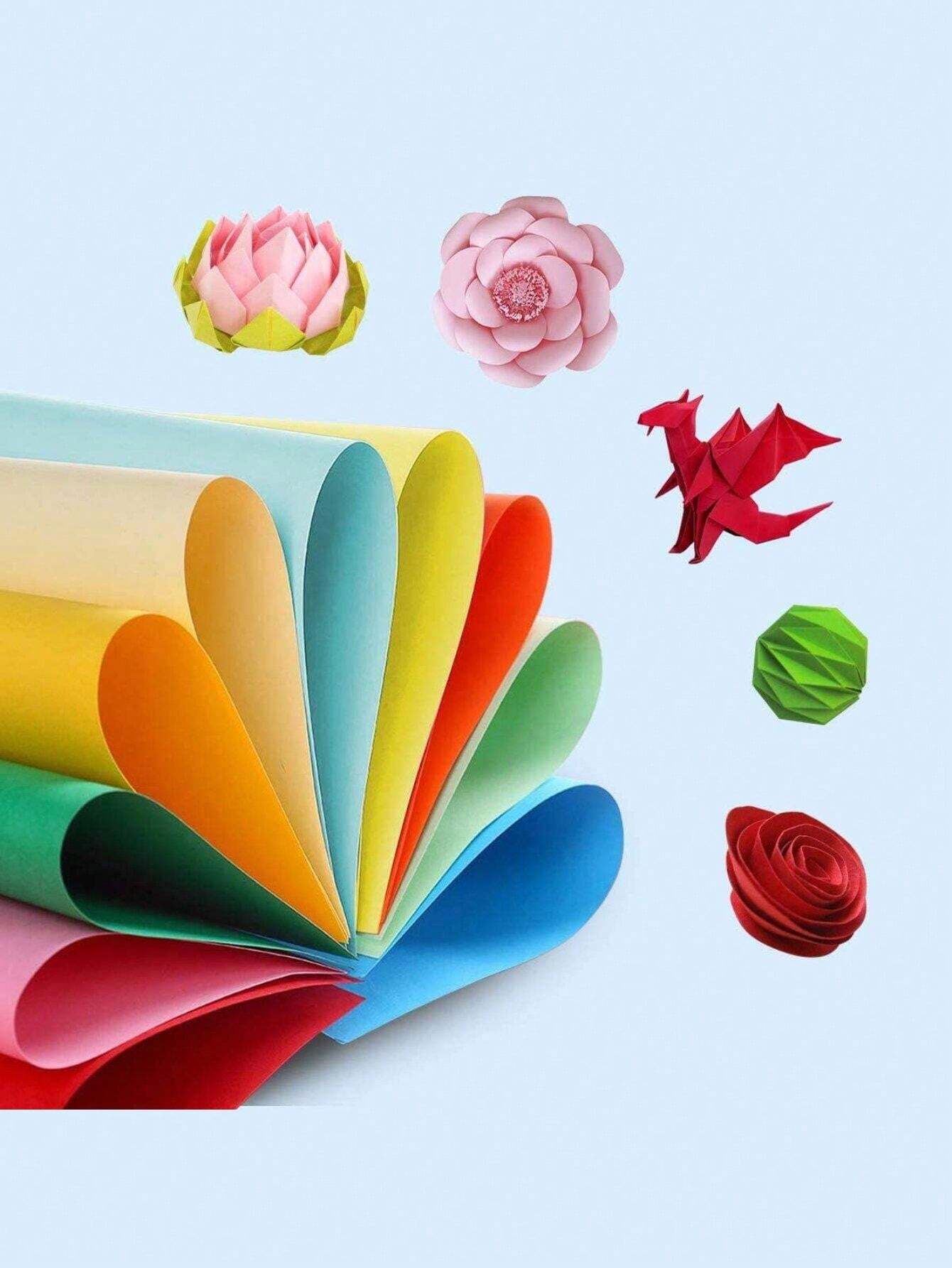 Color A4 Paper 100 Sheets A4DIY Craft Origami Suitable For Color