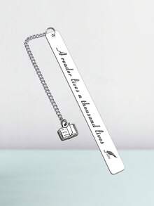 1 chiếc Quà tặng dấu trang cho người yêu sách, Thích hợp cho bé trai bé gái tuổi teen, Quà tặng Giáng sinh cho giáo viên, Dấu trang cho cả nam và nữ, Quà tặng trở lại trường cho người yêu sách, Quà tặng sinh nhật truyền cảm hứng, Quà tặng tốt nghiệp cho thanh thiếu niên - Nhiều màu - Xem 6