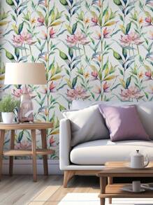 1 Cuộn Giấy dán tường họa tiết cây xanh, hoa, hoa đào, lá lưng rùa được sơn dày phong cách cổ điển, hiện đại và đơn giản, thích hợp trang trí nhà cửa, tủ bếp, bàn, ghế, phông nền phòng, cải tạo nhà cửa, tự làm, chống thấm nước, chống ố, chống rách, không thấm nước, dễ vệ sinh, tự dính, bóc ra và dán giấy dán tường, giấy dán tường, giấy dán tường cải tạo, tấm tường bóc ra, giấy dán tường, giấy dán tường, vật dụng trang trí mùa xuân làm mới ngôi nhà của bạn, miếng dán trang trí Rama - Nhiều màu - Xem 18