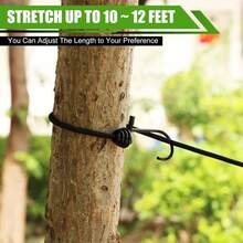 12pcs Portable Travel Clothesline Set, Retractable Clothesline, Clothes Line Outdoors, Retractable Clothesline Indoor, Portable Clothesline, Laundry Line, Drying Rack Clothing, Clotheslines For Outside, Camping Essentials, Cruise Ship Essentials - Clothesline - View 7