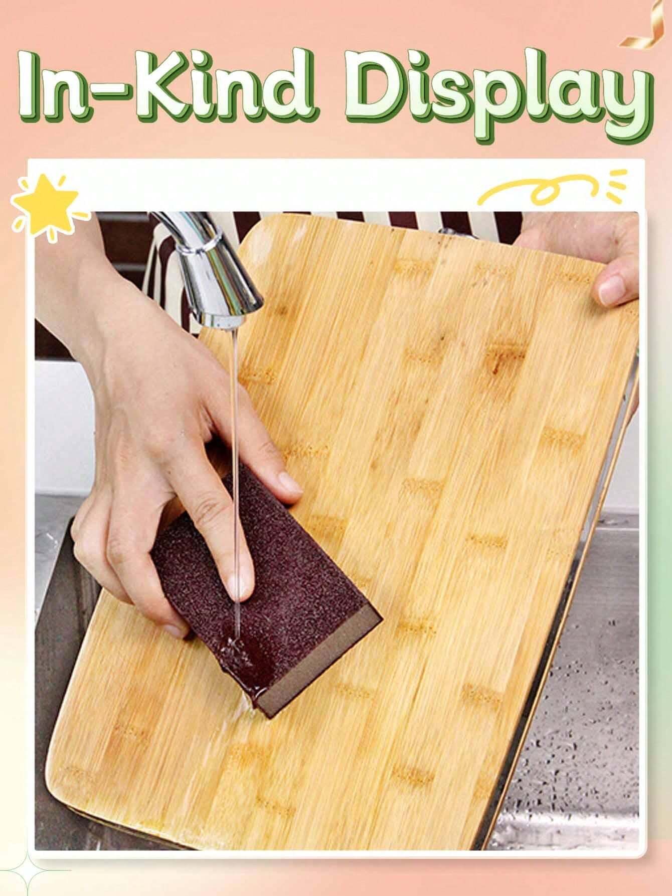 2pcs,Adamantium Sponge Eraser, Black Scale Magic Tool To Wash The