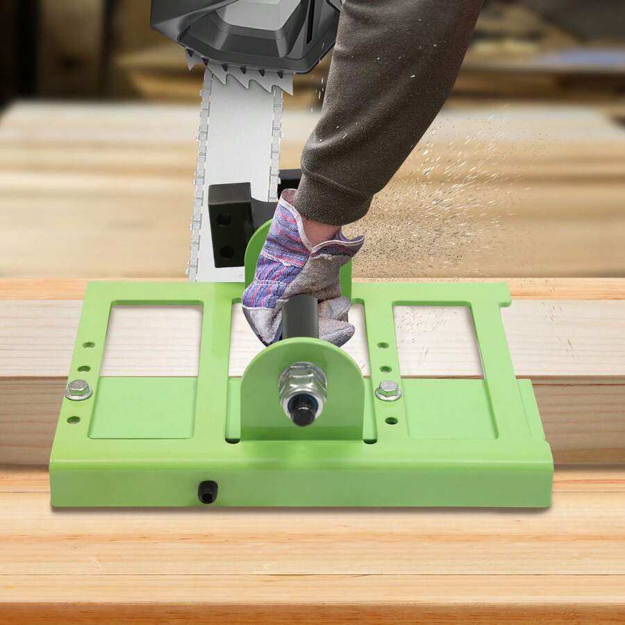 Mini Chainsaw Mill Lumber Wood Vertical Cutting Guide Open Frame