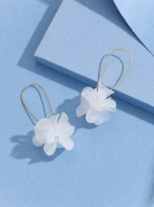 1 Paar hochwertige Ohrringe mit Blütenblättern und kugelförmigen Anhängern, ideal als Valentinstag, Mutter, Muttertag Geschenk