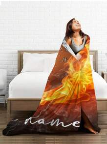 Chăn nỉ in hình bóng đá theo yêu cầu - Cá nhân hóa, mềm mại và ấm áp, thích hợp cho ghế sofa, giường, du lịch, cắm trại, phòng khách và văn phòng - Có thể giặt máy, thoải mái quanh năm. - phong cách 1 - Xem 4