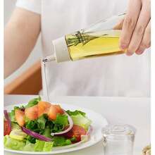 1 buah Botol Minyak Kaca Mini, Botol Minyak Anti Tetes Jepang, Wadah Bumbu Multifungsi untuk Dapur Rumah - MultiWarna - View 7
