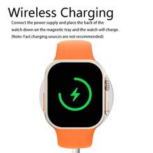 Reloj inteligente H27 Audífonos de llamada Bluetooth 49mm ejercicio de monitoreo de salud resistente al agua - Negro - Ver 5