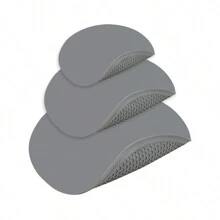 Bộ 3 miếng lót chịu nhiệt, thảm lò vi sóng, thảm trải bàn ăn, đế lót ly chống trượt bằng silicon hình tổ ong - Nhiều màu - Xem 13