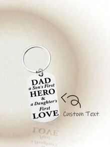 Stainless Steel Customizable Letter Keychain,Engraved, Stainless,Colorful,Cute,Adorable,Funny,Kawaii,Y2K,Stylish,Unisex,Casual,Custom,Personalized,Unique,Customized,Ideal Gifts For Him,Ideal Gifts For Her,Her,Boyfriend,Girlfriend,Family,Friends,Children