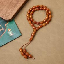 33 件念珠手链，沙特阿拉伯 Tasbih Misbaha 珠宝，用于祈祷和崇拜（仿天然石纹理） - 串珠手鍊 - 查看 21