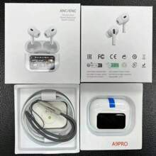A9 PRO Bluetooth Headphones - White - View 2