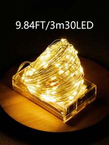 1 Dây đồng bảy màu 1.2.3.5.10.20 mét, Đèn dây đồng tiên chạy bằng pin, 20 mét có chức năng nhấp nháy, Dây đèn trang trí tự làm, Thích hợp cho lễ hội, đám cưới, tiệc tùng, vườn, gia đình, ký túc xá, phòng ngủ và trang trí trung tâm, Rất thích hợp cho bình trang trí tự làm, hoa, quà tặng, Đèn dây đồng tiên nhiều màu - ánh sáng đa sắc - Xem 13