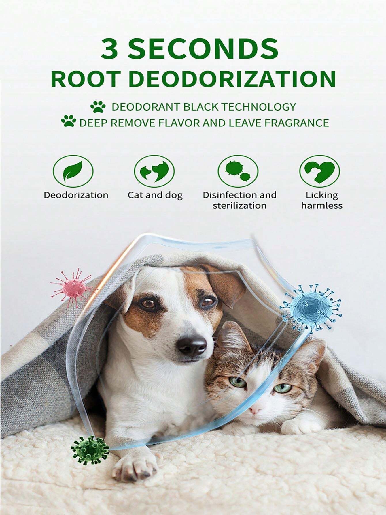 Pet Deodorant Cat Litter Deodorant Urine Odor Remover For Cats And Dogs