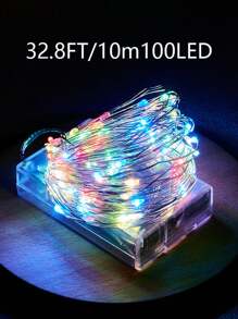 1 Dây đồng bảy màu 1.2.3.5.10.20 mét, Đèn dây đồng tiên chạy bằng pin, 20 mét có chức năng nhấp nháy, Dây đèn trang trí tự làm, Thích hợp cho lễ hội, đám cưới, tiệc tùng, vườn, gia đình, ký túc xá, phòng ngủ và trang trí trung tâm, Rất thích hợp cho bình trang trí tự làm, hoa, quà tặng, Đèn dây đồng tiên nhiều màu - ánh sáng đa sắc - Xem 25