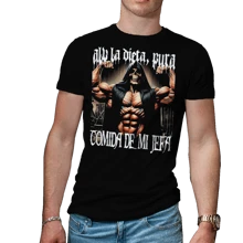 Motivational Phrase T-Shirt Gym Skull Gymbro Gymrat Skeleton Bone Muscles Sports Training Gym Pure Food From My Boss