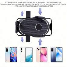 汽车后视镜手机支架 便携式新款 车内安装手机支架 导航视频拍摄 - 黑色 - 查看 7