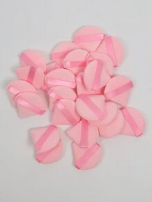 8/16/24 件柔软天鹅绒迷你粉扑，专为塑形、眼部和眼角设计，化妆品搅拌器化妆粉底混合容器。适合所有皮肤类型。 - 彩色 - 查看 2